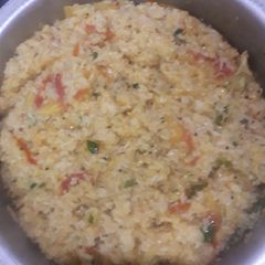 A picture of Moong dal khichdi.