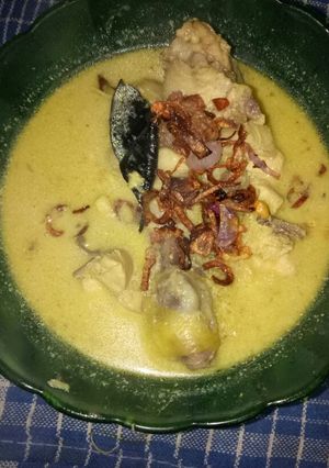 Foto resep Opor ayam bumbu simple