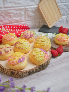 Foto resep Japanese Rainbow Choux Puff Cream / Kue Sus/ Kue Soes