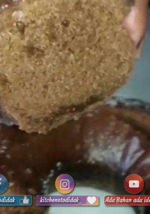 Foto resep Resep Cake coffee chocolate, breakfast simple teman minum kopi