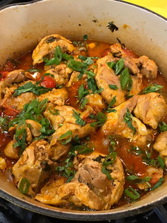 A picture of Super Easy Mex-Inspired Chicken Stew.