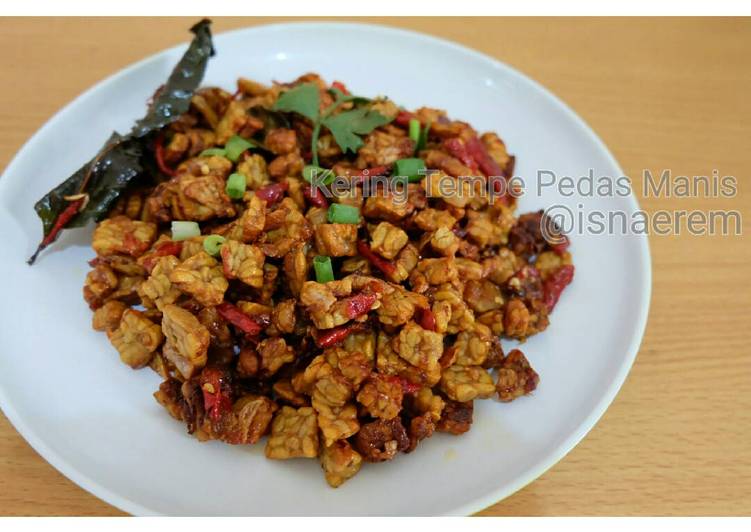 Cara Gampang Membuat Kering Tempe Pedas Manis yang Enak