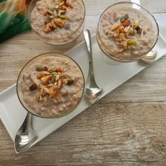 A picture of Vegan oats kheer.