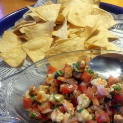 A picture of Shrimp Ceviche.