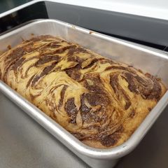 A picture of Cinnamon Swirl Banana Bread.