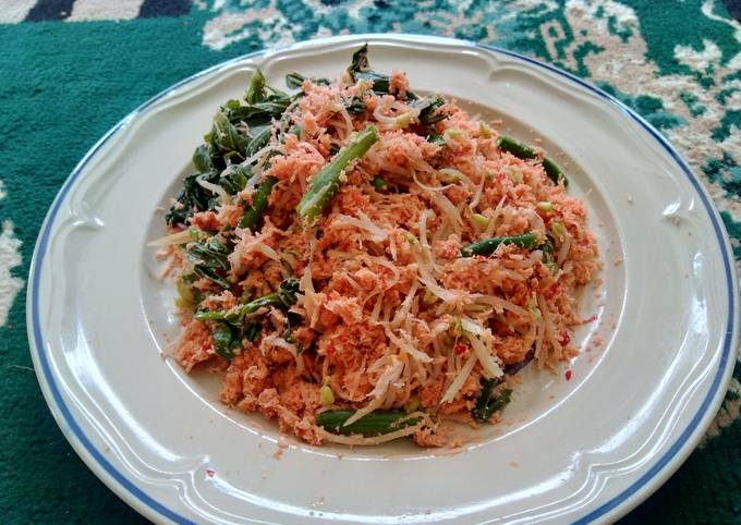 Anti Ribet, Memasak Urap sayuran Enak