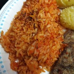A picture of Fluffy Fried and Boiled Rice.