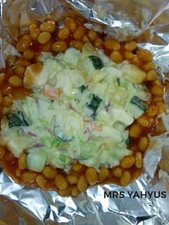 A picture of Potato vegetable coleslaw.