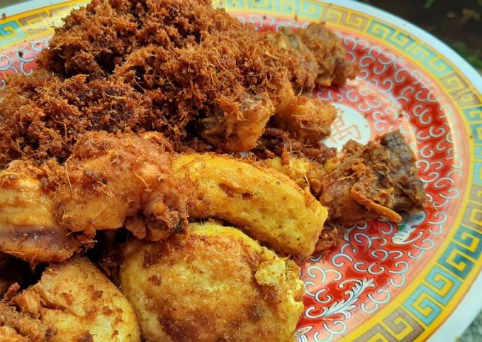 Ayam goreng lengkuas instant