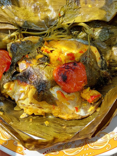 Foto resep Pepes ikan patin