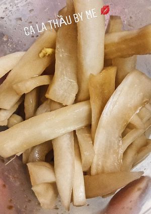 Hình của món Ca la thầuu.