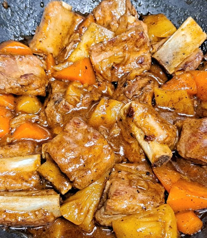 รูปของ ซี่โครงหมูตุ๋นสับปะรด