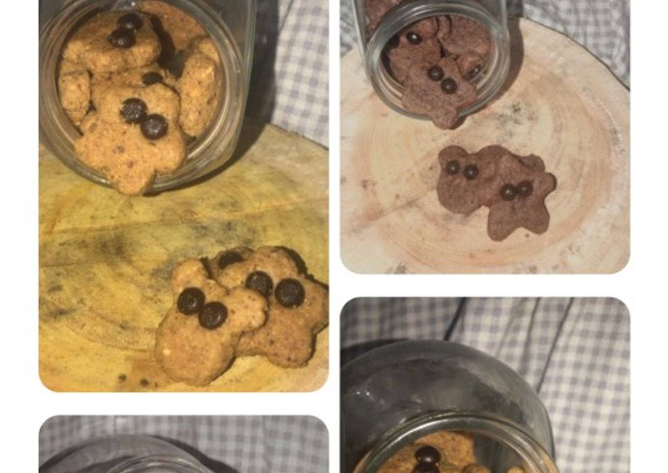 Kookies coklat dan kacang tanpa mixer dan oven