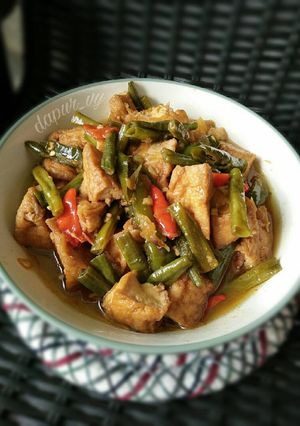 Foto resep Sayur TAHU Kacang Panjang ndeso (#pr_masakantahu)