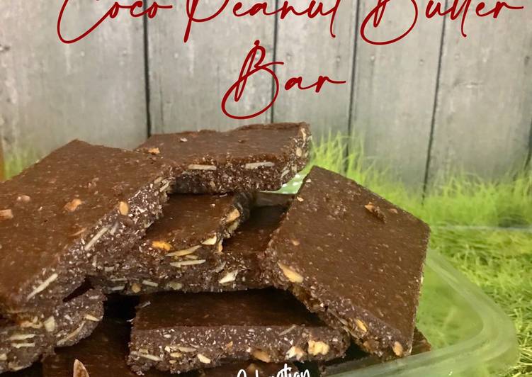 Resep Coco Peanut Butter Bar -Keto, Enak
