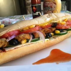 A picture of Chicken Tikka Sub.