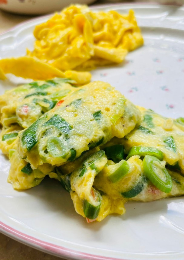 Foto resep Telur dadar daun bawang