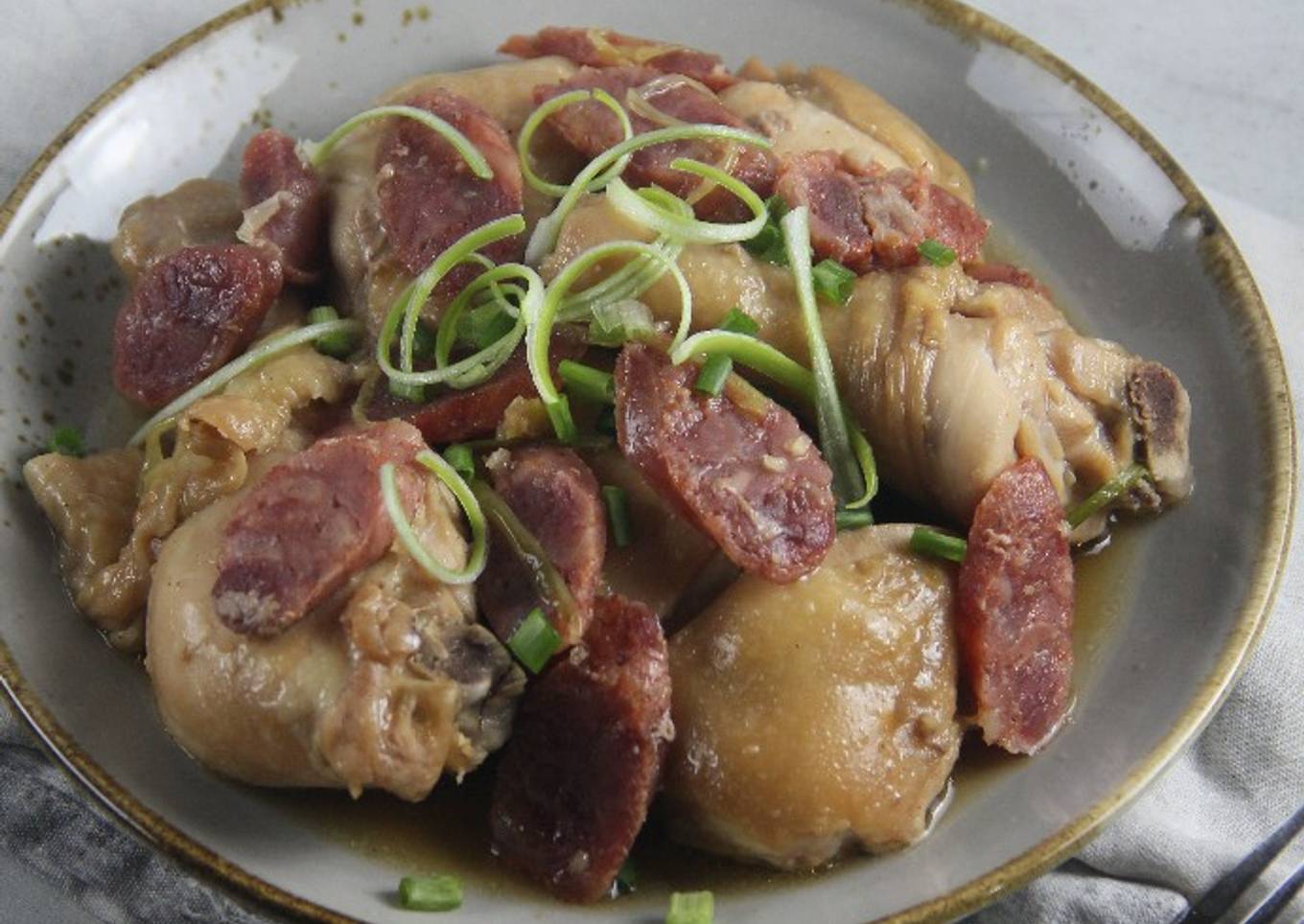 Ayam tim lapcheong