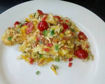 Without Fail Serving Recipe Messy scrambled eggs Delicious Nutritious