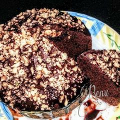 A picture of Ragi Chocolate Cake.