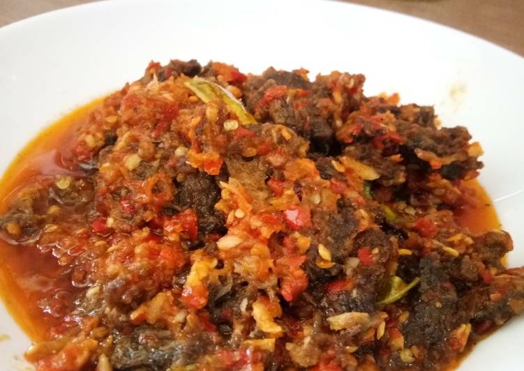 Cara Membuat Dendeng Balado Wajib Dicoba