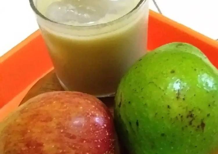 Bagaimana Menyiapkan Mix Juice (avocado N apple), Enak