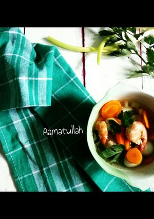 Foto resep Sop udang #BikinRamadanBerkesan