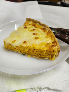 Una foto de Tarta de zanahorias a la crema