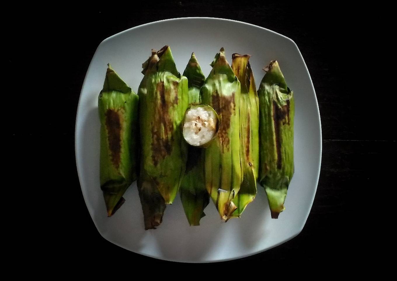 Lemper Panggang isi Ayam