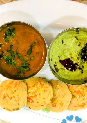 ગાજર ઇડલી રેસીપી મુખ્ય ફોટો