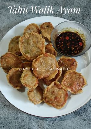 Foto resep 17. Tahu Walik Ayam
