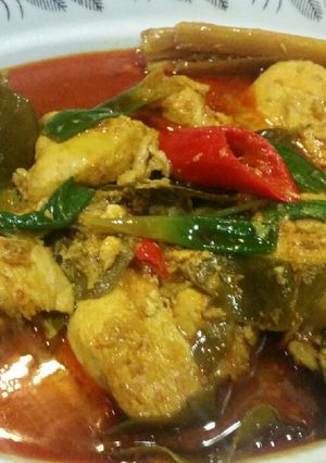 Foto resep Gulai ayam (tanpa santan)