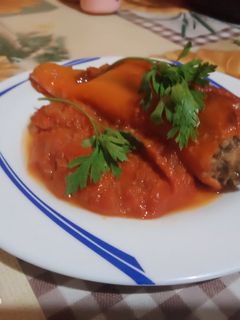 صورة لوصفة محشي فلفل 🌶️ باللحم المفروم 🥩