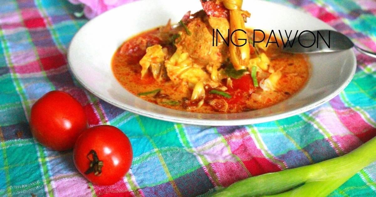 Resep Tongseng Ayam Kuah Santan Pedas Oleh Feta Ing Pawon - Cookpad