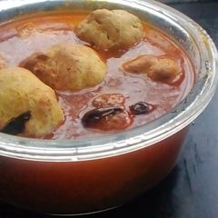 A picture of Sweet Potato 🍠 Kofta Curry.