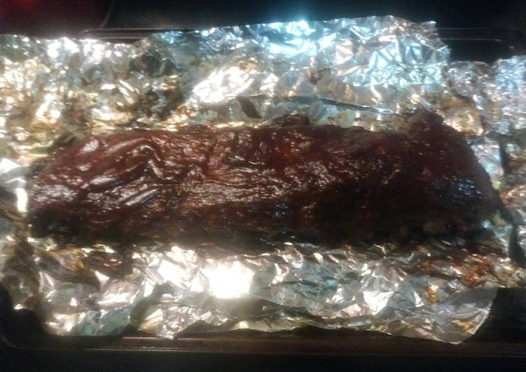 Tasty And Delicious of Baked BBQ Baby Back Ribs