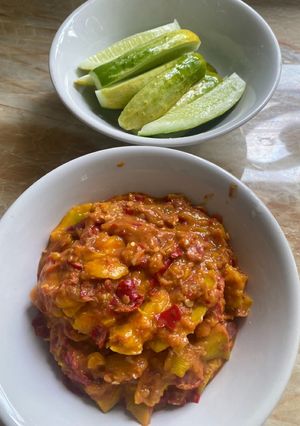 Foto resep Sambal mangga kuini khas melayu