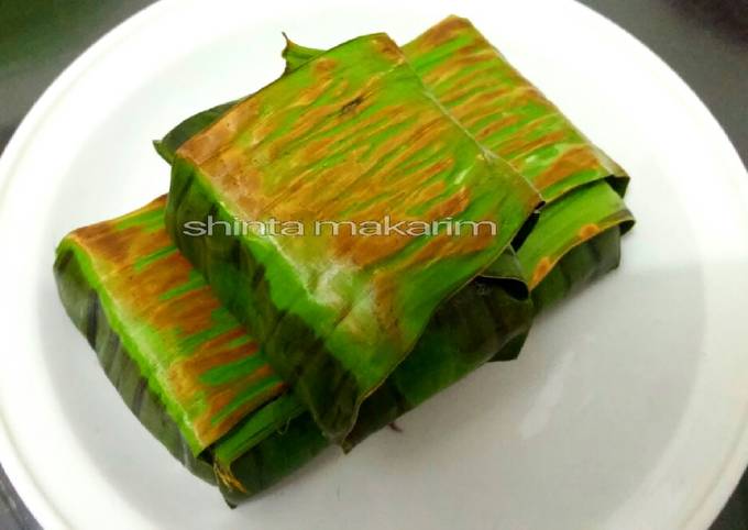 Lemper isi ayam