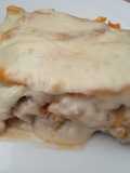 Lasaña de plátano maduro