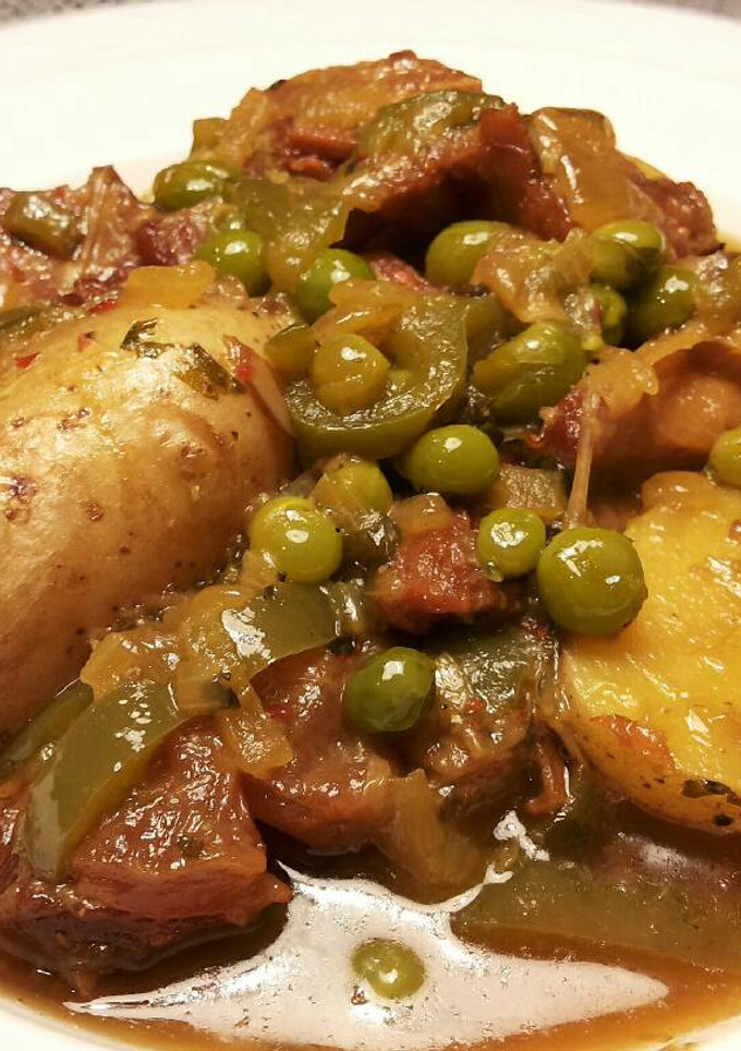 Una foto de Estofado de carne de cordero deshidratada