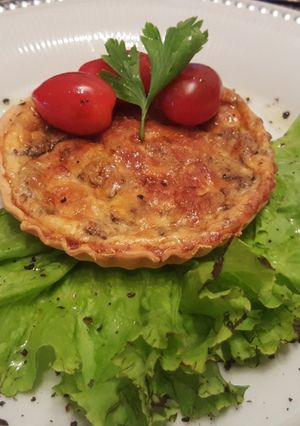 Una foto de Tartaleta de champignones