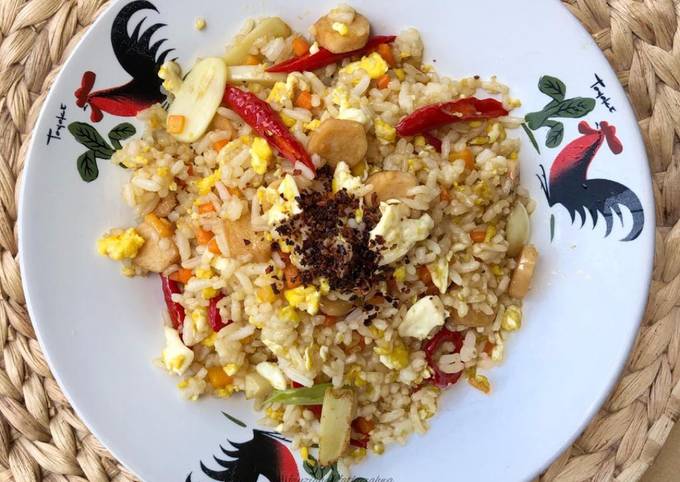 Cara Bikin 152. Nasi Goreng Saus Tiram Bunda Pasti Bisa