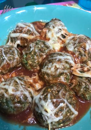 Una foto de Malfatti de espinaca y ricota