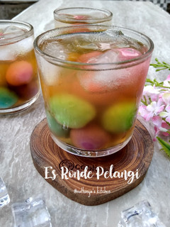 Foto resep Es Ronde Pelangi