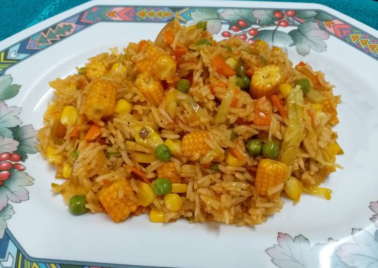 Easiest Way to Make Any-night-of-the-week Schezwan Fried Rice