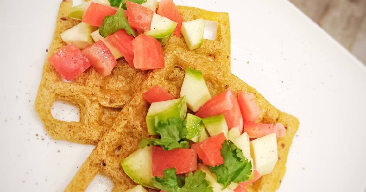 Waffle de avena 165 recetas caseras Cookpad