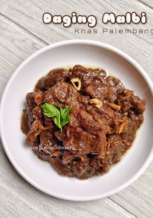 Foto resep Daging Malbi khas Palembang