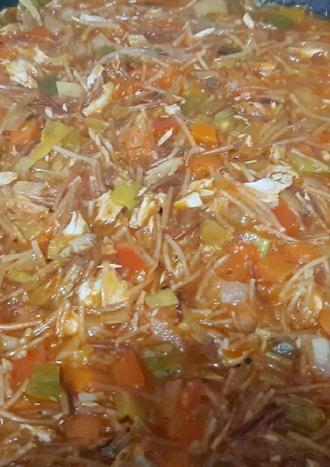 Una foto de Sartén de fideos de aprovechamiento
