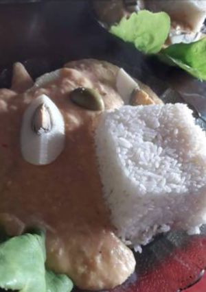 Una foto de Ají de gallina