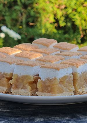 IR-barát, gluténmentes habos almás recept fotója
